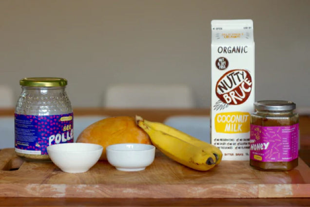 Bee Pollen Banana Smoothie