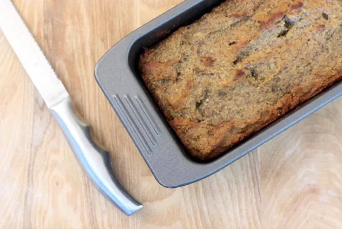 Naturally Sweetened, Gluten & Dairy Free Banana Bread