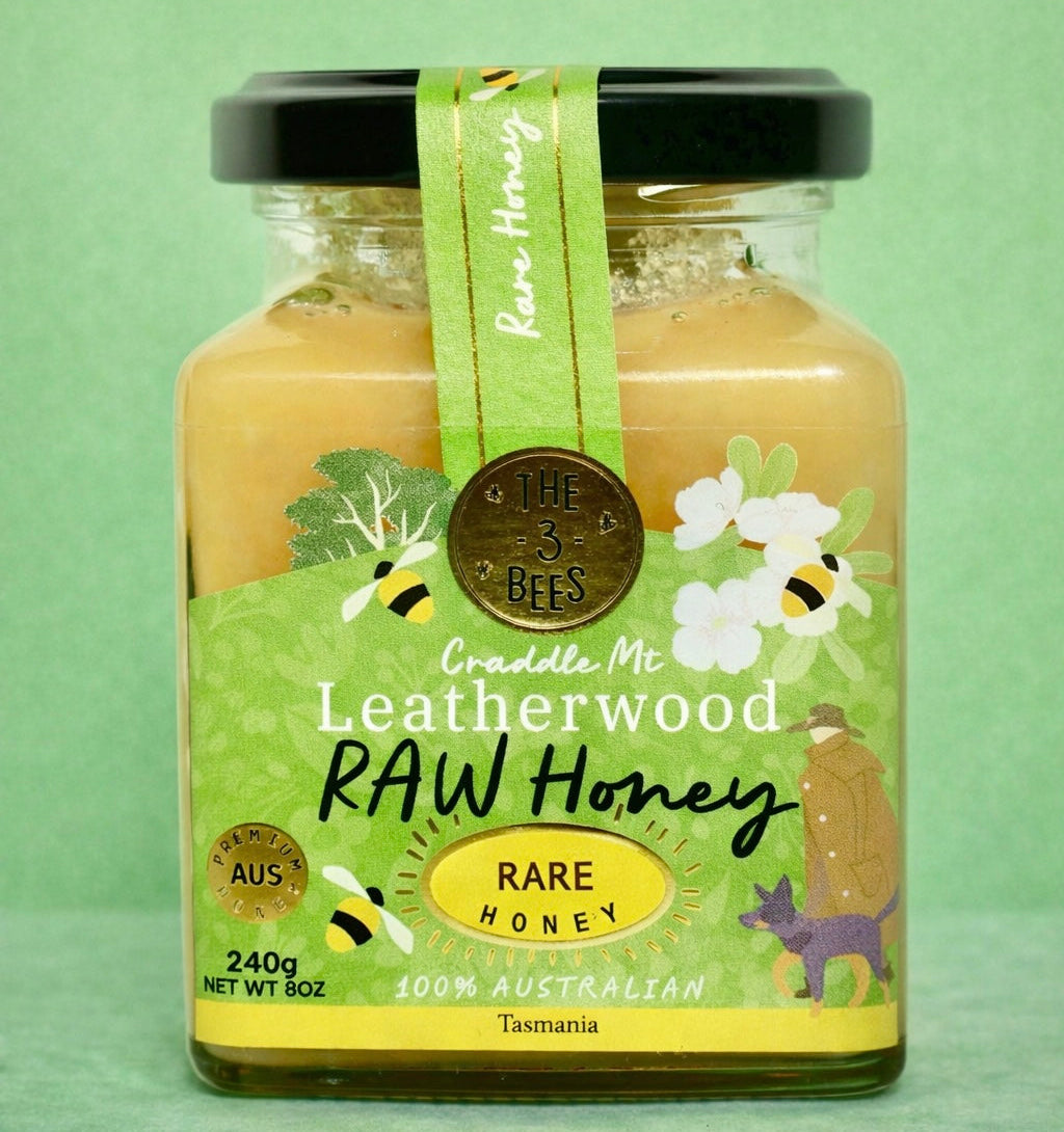 Cradle Mountain Leatherwood Honey – The 3 Bees